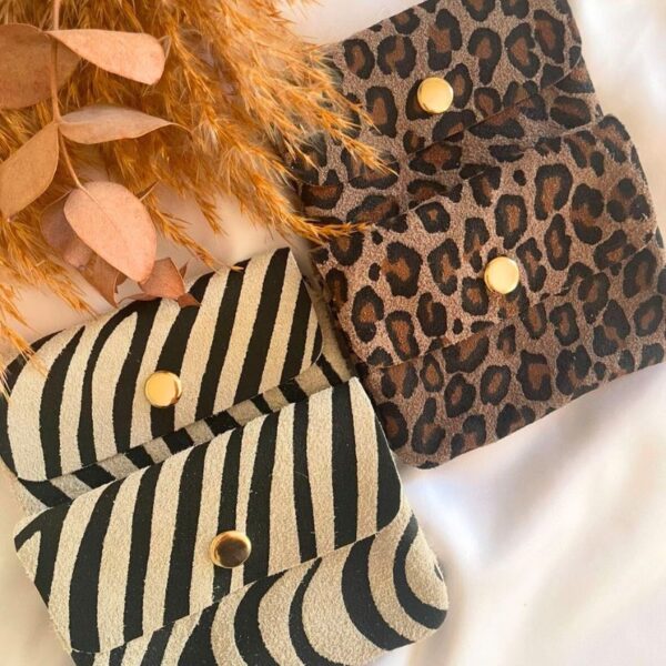 Cartera animal print