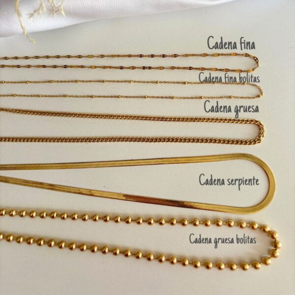 Collar doble medalla - Imagen 4